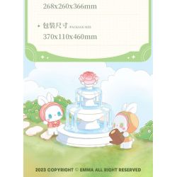 TOP TOY TC2019 2019 KHU RỪNG BÍ MẬT EMMA LÂU ĐÀI TRONG MƠ bộ đồ chơi xếp lắp ráp ghép mô hình 1500 khối