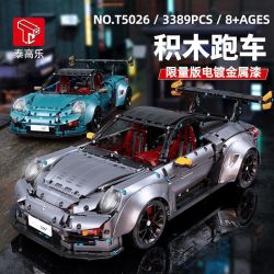 10560 TA GAOLE T5026A 5026A T5026B 5026B non  PORSCHE 911 GT2 1:8 tỷ lệ 1:8 bộ đồ chơi xếp lắp ráp ghép mô hình  GT2RS-911 Kỹ Thuật Công Nghệ Cao Mô Hình Phương Tiện 3389 khối