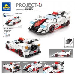Kazi KY6117 6117 DỰ ÁN Ô TÔ NỔI TIẾNG CON TRAI SIÊU XE GIÓ KÉO LÙI bộ đồ chơi xếp lắp ráp ghép mô hình Speed Champions Racing Cars Đua Xe Công Thức 320 khối
