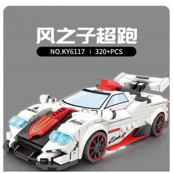 Kazi KY6117 6117 DỰ ÁN Ô TÔ NỔI TIẾNG CON TRAI SIÊU XE GIÓ KÉO LÙI bộ đồ chơi xếp lắp ráp ghép mô hình Speed Champions Racing Cars Đua Xe Công Thức 320 khối