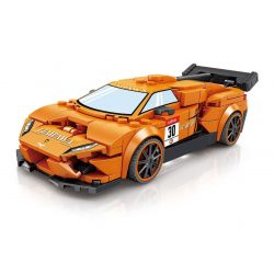 Kazi KY6118 6118 DỰ ÁN XE HƠI NỔI TIẾNG SIÊU MUI TRẦN LAMBO bộ đồ chơi xếp lắp ráp ghép mô hình Speed Champions Racing Cars Đua Xe Công Thức 301 khối