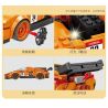Kazi KY6118 6118 DỰ ÁN XE HƠI NỔI TIẾNG SIÊU MUI TRẦN LAMBO bộ đồ chơi xếp lắp ráp ghép mô hình Speed Champions Racing Cars Đua Xe Công Thức 301 khối