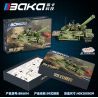 BAKA TECHNOLOGY BK6614 6614 XE TĂNG CHIẾN ĐẤU CHỦ LỰC KIỂU 99 bộ đồ chơi xếp lắp ráp ghép mô hình Technic Kỹ Thuật Công Nghệ Cao Mô Hình Phương Tiện 1534 khối