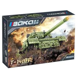 BAKA TECHNOLOGY BK6615 6615 XE TĂNG T-14 bộ đồ chơi xếp lắp ráp ghép mô hình Technic Kỹ Thuật Công Nghệ Cao Mô Hình Phương Tiện 1510 khối