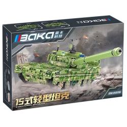 BAKA TECHNOLOGY BK6616 6616 XE TĂNG KIỂU 15 bộ đồ chơi xếp lắp ráp ghép mô hình Technic Kỹ Thuật Công Nghệ Cao Mô Hình Phương Tiện 1345 khối