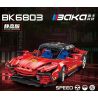BAKA TECHNOLOGY BK6803 6803 XE THỂ THAO FERRARI DAYTONA SP3 tỷ lệ 1:14 bộ đồ chơi xếp lắp ráp ghép mô hình Technic Kỹ Thuật Công Nghệ Cao Mô Hình Phương Tiện 1229 khối