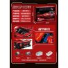 BAKA TECHNOLOGY BK6803 6803 XE THỂ THAO FERRARI DAYTONA SP3 tỷ lệ 1:14 bộ đồ chơi xếp lắp ráp ghép mô hình Technic Kỹ Thuật Công Nghệ Cao Mô Hình Phương Tiện 1229 khối