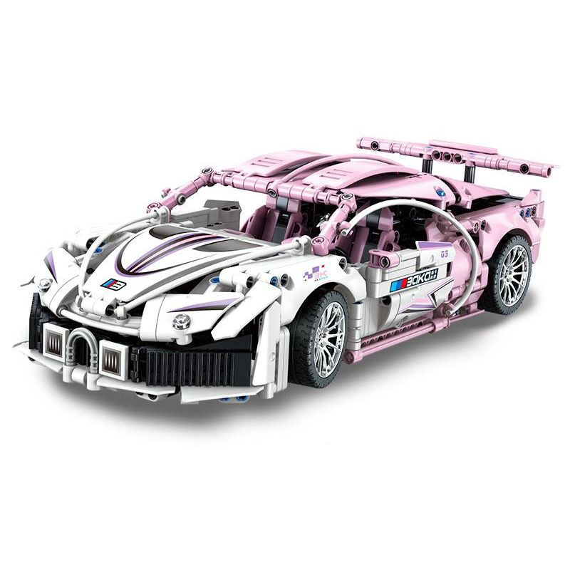 BAKA TECHNOLOGY BK6802 6802 XE THỂ THAO BUGATTI tỷ lệ 1:14 bộ đồ chơi xếp lắp ráp ghép mô hình Technic Kỹ Thuật Công Nghệ Cao Mô Hình Phương Tiện 1242 khối