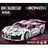 BAKA TECHNOLOGY BK6802 6802 XE THỂ THAO BUGATTI tỷ lệ 1:14 bộ đồ chơi xếp lắp ráp ghép mô hình Technic Kỹ Thuật Công Nghệ Cao Mô Hình Phương Tiện 1242 khối