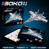 BAKA TECHNOLOGY BK6611 6611 MÁY BAY CHIẾN ĐẤU J-15 bộ đồ chơi xếp lắp ráp ghép mô hình Technic Kỹ Thuật Công Nghệ Cao Mô Hình Phương Tiện 1237 khối