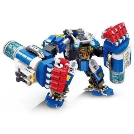 Kazi KY6637 6637 VŨ TRỤ 3 CÁNH TAY TITAN bộ đồ chơi xếp lắp ráp ghép mô hình THIRD UNIVERSE 395 khối