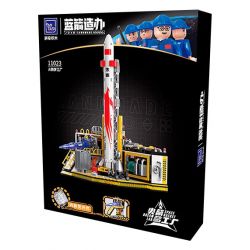 PANTASY 11023 MŨI TÊN XANH·NHÀ MÁY GIẤC MƠ LỬA bộ đồ chơi xếp lắp ráp ghép mô hình City LAND YOUR DREAM IN SPACE Thành Phố 1300 khối