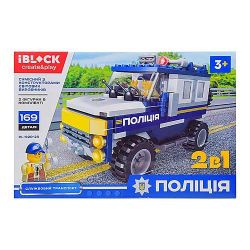 IBLOCK PL-920-23 920-23 PL920-23 STAR MERRY SM606 non  CẢNH SÁT THÀNH PHỐ DÒNG XE ĐỊA HÌNH BIẾN 2 bộ đồ chơi xếp lắp ráp ghép mô hình Police CITY POLICE 169 khối