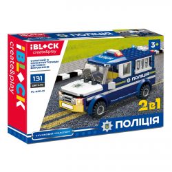 IBLOCK PL-920-21 920-21 PL920-21 STAR MERRY SM604 non  CẢNH SÁT THÀNH PHỐ SERIES 2 BIẾN XE TÙ bộ đồ chơi xếp lắp ráp ghép mô hình Police CITY POLICE 131 khối
