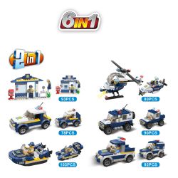 IBLOCK PL-920-20 920-20 PL920-20 STAR MERRY SM603 non  LOẠT CẢNH SÁT bộ đồ chơi xếp lắp ráp ghép mô hình City CITY POLICE Thành Phố