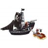 QIZHILE 70008 non  TRẬN CHIẾN ĐEN TỐI bộ đồ chơi xếp lắp ráp ghép mô hình Pirates Of The Caribbean FIGHTING AT SEA Cướp Biển Vùng Caribe 225 khối