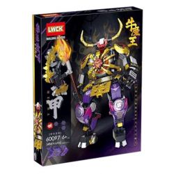 LWCK 60097 TÂY CƠ GIÁP NGƯU MA VƯƠNG VÀ BÌNH THIÊN ĐẠI THÁNH bộ đồ chơi xếp lắp ráp ghép mô hình 484 khối