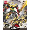 GAOMISI T3112 3112 CHIẾN QUỐC CƠ GIÁP YING ZHENG HOLY LIGHT DRAGON bộ đồ chơi xếp lắp ráp ghép mô hình 560 khối
