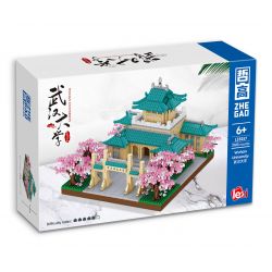 ZHEGAO LZ8257 8257 ĐẠI HỌC VŨ HÁN bộ đồ chơi xếp lắp ráp ghép mô hình Creator Sáng Tạo 3105 khối