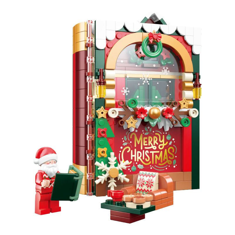 JAKI JK5155 5155 ĐÊM GIÁNG SINH TUYỆT VỜI bộ đồ chơi xếp lắp ráp ghép mô hình Creator AMAZING CHRISTMAS NIGHT Sáng Tạo