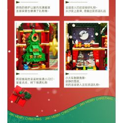 JAKI JK5155 5155 ĐÊM GIÁNG SINH TUYỆT VỜI bộ đồ chơi xếp lắp ráp ghép mô hình Creator AMAZING CHRISTMAS NIGHT Sáng Tạo