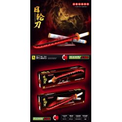 RENZAIMA 731 non  DAO BÁNH XE MẶT TRỜI 1:1 bộ đồ chơi xếp lắp ráp ghép mô hình Kimetsu No Yaiba NICHIRIN SWORD Thanh Gươm Diệt Quỷ 806 khối