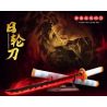 RENZAIMA 731 non  DAO BÁNH XE MẶT TRỜI 1:1 bộ đồ chơi xếp lắp ráp ghép mô hình Kimetsu No Yaiba NICHIRIN SWORD Thanh Gươm Diệt Quỷ 806 khối