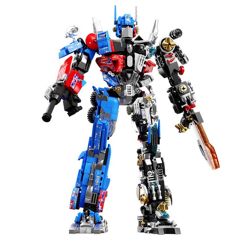 LW 7038 non  MECHA OPTIMUS PRANE bộ đồ chơi xếp lắp ráp ghép mô hình Movie & Game DEFNDER JUSTICE Phim Và Trò Chơi 1557 khối