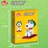 LEZI LN8105 8105 non  THÍ ĐIỂM RÌNH MÒ bộ đồ chơi xếp lắp ráp ghép mô hình Movie & Game SNOOPY Phim Và Trò Chơi 1463 khối
