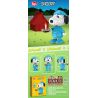 LEZI LN8104 8104 non  ĐỒ NGỦ SNOOPY bộ đồ chơi xếp lắp ráp ghép mô hình Movie & Game Phim Và Trò Chơi 1511 khối