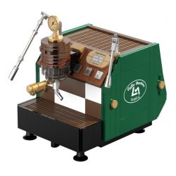 Decool 16807 Jisi 16807 non  MÁY PHA CÀ PHÊ XANH MIDSUMMER bộ đồ chơi xếp lắp ráp ghép mô hình 426 khối