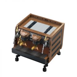 Decool 16806 Jisi 16806 non  MÁY PHA CÀ PHÊ HOÀNG HÔN LA MÃ bộ đồ chơi xếp lắp ráp ghép mô hình 648 khối