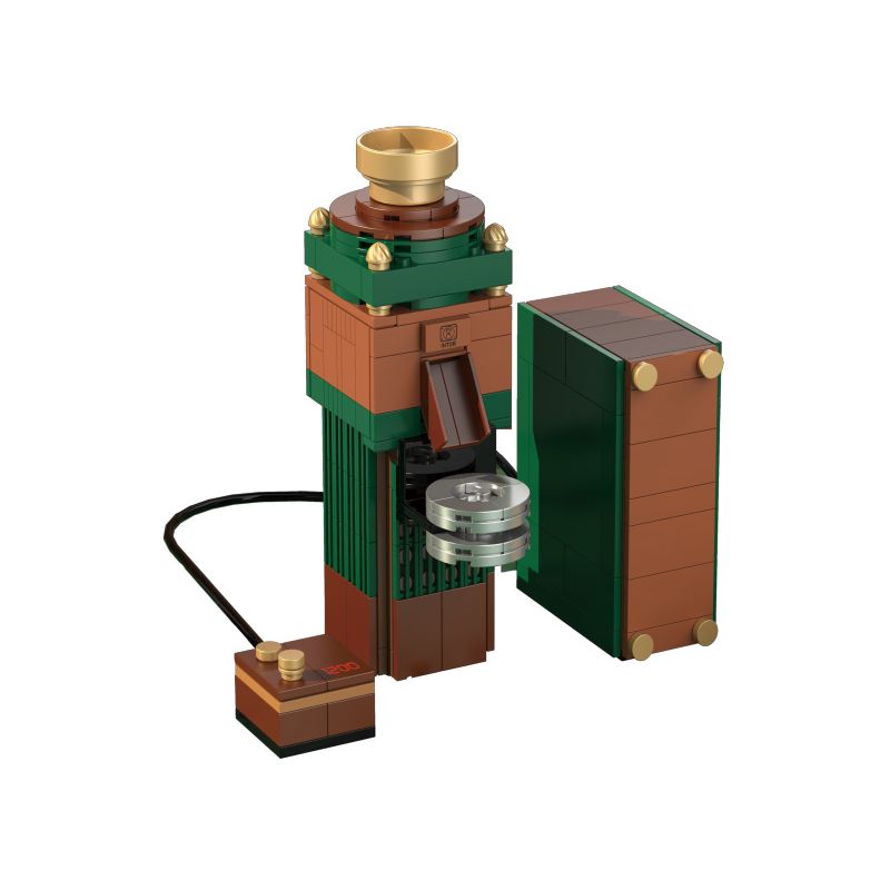 Decool 16805 Jisi 16805 non  MÁY XAY KẾT HỢP MIDSUMMER GREEN bộ đồ chơi xếp lắp ráp ghép mô hình 402 khối