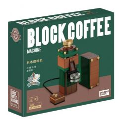 Decool 16805 Jisi 16805 non  MÁY XAY KẾT HỢP MIDSUMMER GREEN bộ đồ chơi xếp lắp ráp ghép mô hình 402 khối