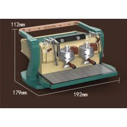 Decool 16802 Jisi 16802 non  MÁY PHA CÀ PHÊ BUỔI TỐI MÙA HÈ VENICE bộ đồ chơi xếp lắp ráp ghép mô hình 646 khối