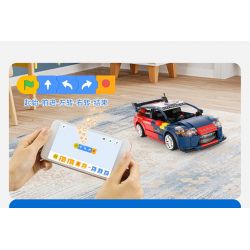 CADA DOUBLEE C51078 51078 non  XE ĐUA CITROEN WRC2008 tỷ lệ 1:20 bộ đồ chơi xếp lắp ráp ghép mô hình  2008 CITROEN C4 WRC Kỹ Thuật Công Nghệ Cao Mô Hình Phương Tiện 329 khối