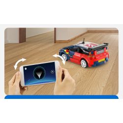 CADA DOUBLEE C51078 51078 non  XE ĐUA CITROEN WRC2008 tỷ lệ 1:20 bộ đồ chơi xếp lắp ráp ghép mô hình  2008 CITROEN C4 WRC Kỹ Thuật Công Nghệ Cao Mô Hình Phương Tiện 329 khối