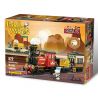 LINOOS LN8086 8086 non  TÀU RÌNH MÒ bộ đồ chơi xếp lắp ráp ghép mô hình Movie & Game SNOOPY RAILWAYS Phim Và Trò Chơi 522 khối