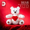 DK 5005 non  NÚI LỬA LỚN bộ đồ chơi xếp lắp ráp ghép mô hình BEAR 693 khối