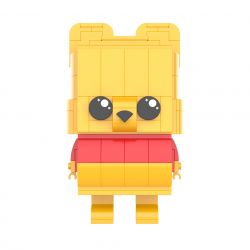 JAKI JK2155 2155 non  GẤU NGỌT NGÀO YÊU MẬT ONG bộ đồ chơi xếp lắp ráp ghép mô hình THE BEAR WHO LOVES BEES 355 khối