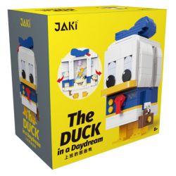 JAKI JK2153 2153 non  VỊT BUỒN NGỦ TẠI NƠI LÀM VIỆC bộ đồ chơi xếp lắp ráp ghép mô hình THE DUCK IN A DAYDREAM 412 khối