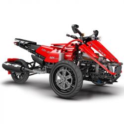 MouldKing 23010 Mould King 23010 non  XE MÔ TÔ BA BÁNH QUÁI VẬT BOMBA bộ đồ chơi xếp lắp ráp ghép mô hình  MONSTER SPYDER Kỹ Thuật Công Nghệ Cao Mô Hình Phương Tiện 853 khối