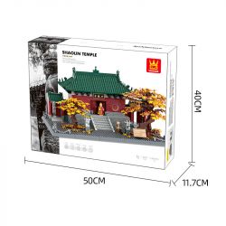 WANGE 6227 non  THIẾU LÂM TỰ HÀ NAM TRUNG QUỐC bộ đồ chơi xếp lắp ráp ghép mô hình Creator SHAOLIN TEMPLE HENAN CHINA Sáng Tạo 1526 khối