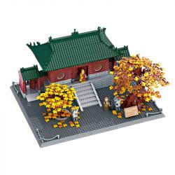 WANGE 6227 non  THIẾU LÂM TỰ HÀ NAM TRUNG QUỐC bộ đồ chơi xếp lắp ráp ghép mô hình Creator SHAOLIN TEMPLE HENAN CHINA Sáng Tạo 1526 khối