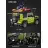 CADA DOUBLEE C62001 62001 non  DU LỊCH ĐÃ SỬA ĐỔI JIMNY SUV 1:12 tỷ lệ 1:12 bộ đồ chơi xếp lắp ráp ghép mô hình  SUZUKI JIMMY Kỹ Thuật Công Nghệ Cao Mô Hình Phương Tiện 1803 khối