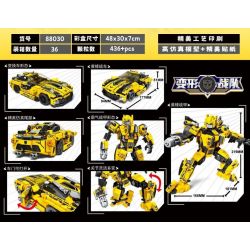 LEYI 88030 non  ÁO GIÁP ONG BẮP CÀY bộ đồ chơi xếp lắp ráp ghép mô hình 436 khối