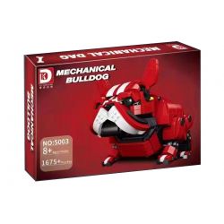 DK 5003 non  CƠ KHÍ bộ đồ chơi xếp lắp ráp ghép mô hình Creator MECHANICAL BULLDOG Sáng Tạo 1675 khối