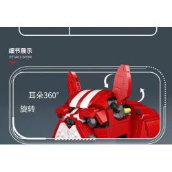 DK 5003 non  CƠ KHÍ bộ đồ chơi xếp lắp ráp ghép mô hình Creator MECHANICAL BULLDOG Sáng Tạo 1675 khối