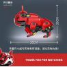 DK 5003 non  CƠ KHÍ bộ đồ chơi xếp lắp ráp ghép mô hình Creator MECHANICAL BULLDOG Sáng Tạo 1675 khối