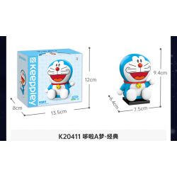 KEEPPLEY K20411 20411 non  DORAEMON-VÒNG XOAY SERIES CỔ ĐIỂN bộ đồ chơi xếp lắp ráp ghép mô hình Classic